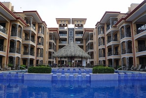A resort style condo community