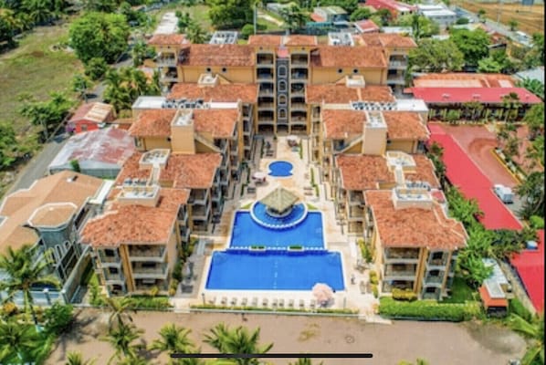 Aerial view of Bahia Encantada