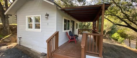 Welcome to Cabin 1 with views of the forest!