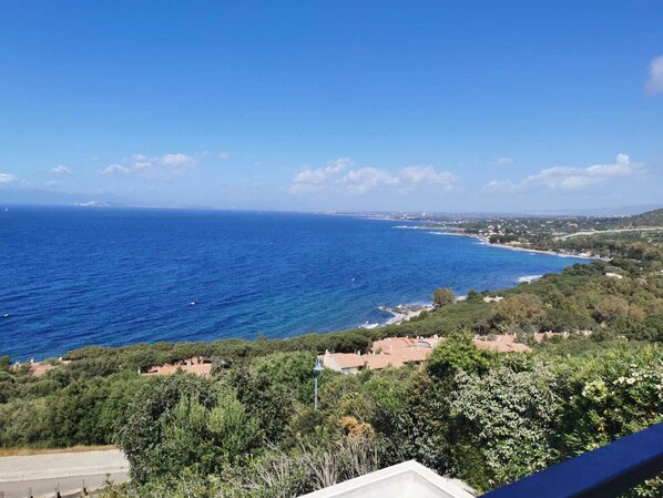 Vue sur la plage/l’océan