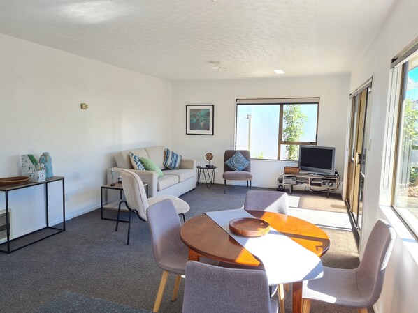 living and dining room