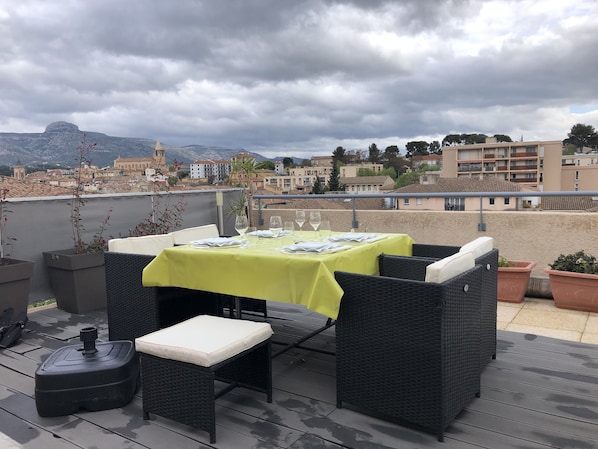 Restaurang utomhus