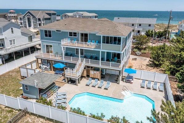Rear Aerial of Windswept