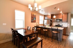 Kitchen and dining