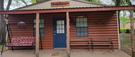 The Bunkhouse.  $135 night, 
on VRBO  just listed , sleeps 6 830-305-6555,  Tina