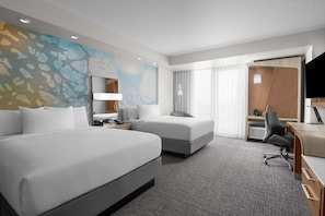 Unit with 2 Queen size beds