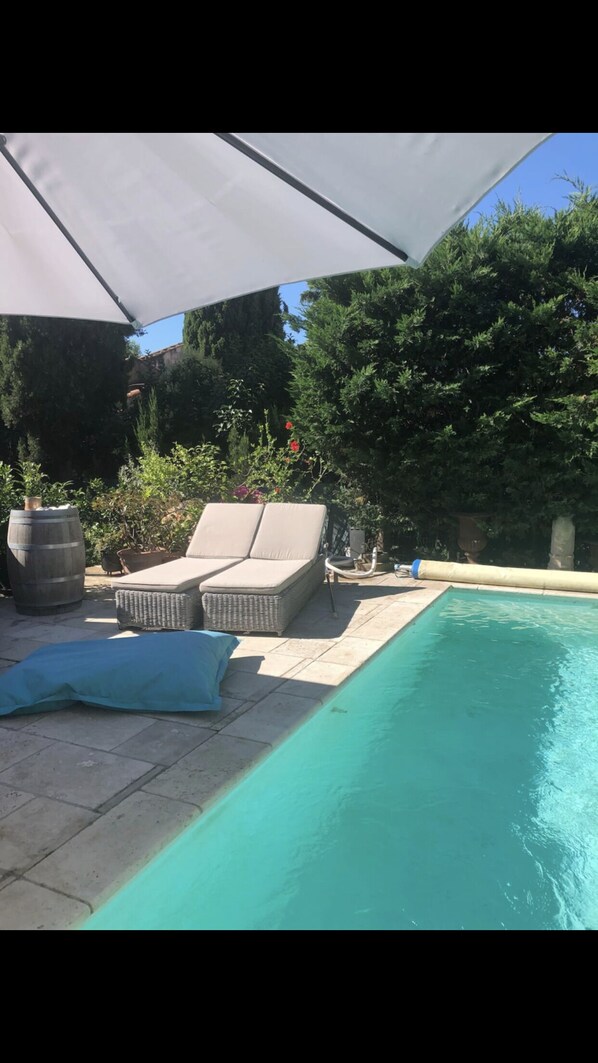 Piscine au sel