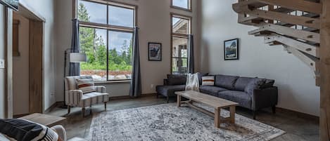 Main floor living space, enjoy the indoors after the outdoors.