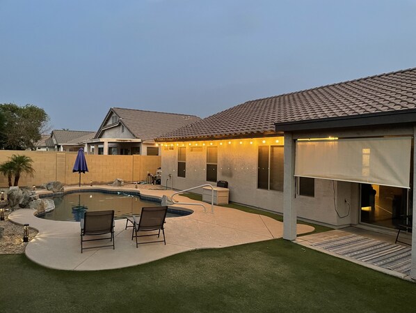 Backyard oasis! 