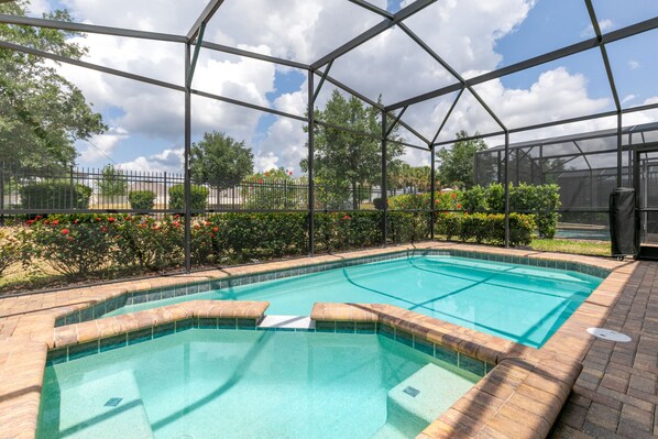 Take a dip in our refreshing pool, suitable for both adults and kids.