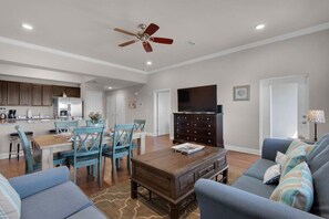 Living/Dining & Kitchen Area