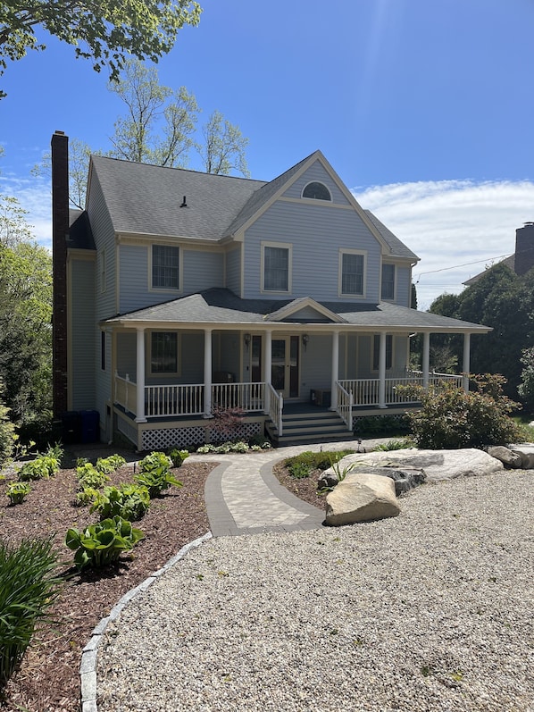 Front of the house