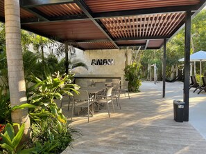 Restaurang utomhus