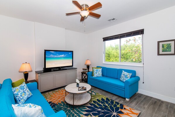 Livingroom with sofa beds