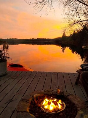 A beautiful Pocono Mountain sunset