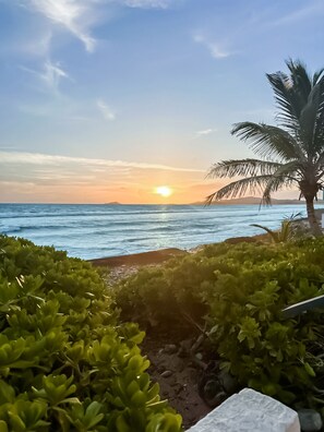 Beautiful sunrises from private terrace