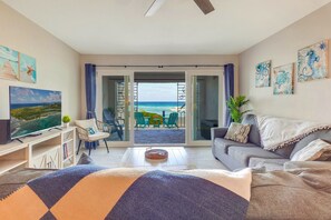 Ocean view from living room