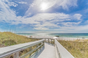 Inlet Dunes #101 | 1-Minute Walk to the Inlet Beach Regional Beach Access | Across the Street!