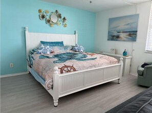 King Size Bed and Dresser