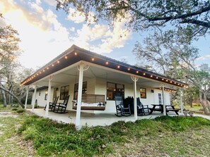 Day front view of Farmhouse