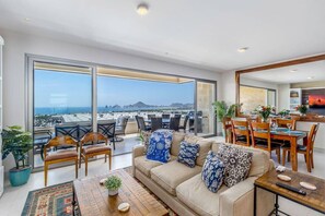 Ocean view from living room.