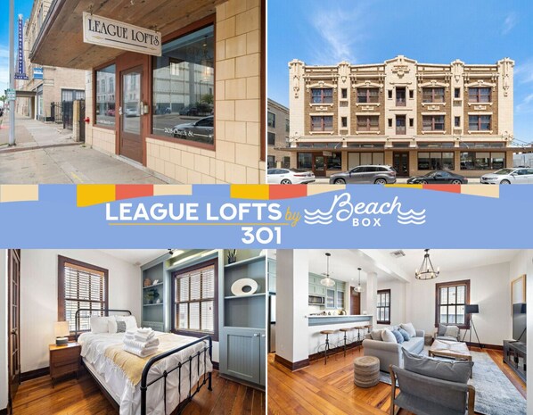 Welcome to League Lofts 301 by BeachBox