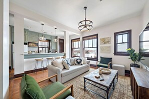 This is the main living room area of the home