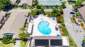 One of five pools.  This one is closest to the Shanty!