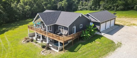 Side shot of the property