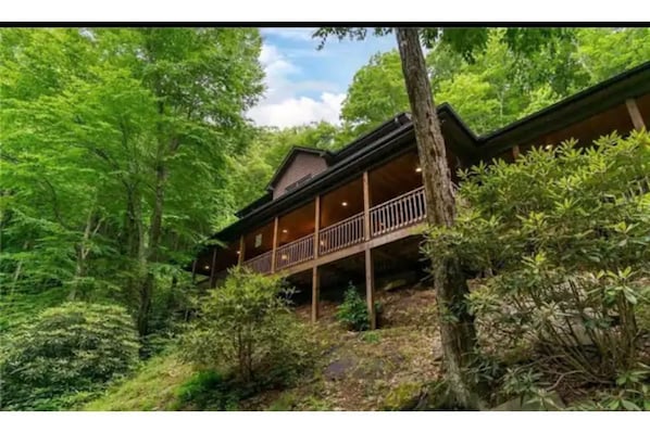 View of Cabin from Driveway