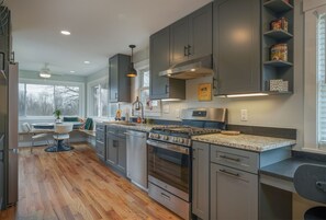 Kitchen and Dining Area