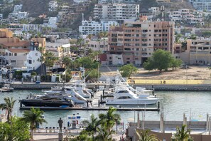 Marina water views from terrace