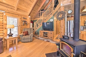 Living Room | Wood-Burning Stove