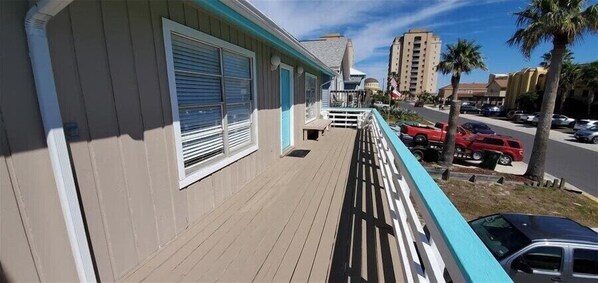 Upstairs Deck