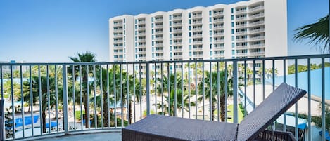 Palms Resort #1405 Balcony views