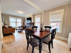 Dining and living area