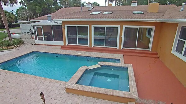 Pool not heated