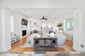 Open concept living room