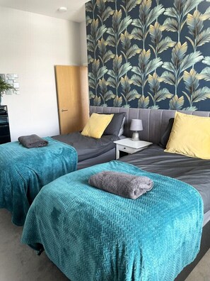 Twin room, can also be Super king or triple.