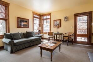 Living room and murphy bedroom