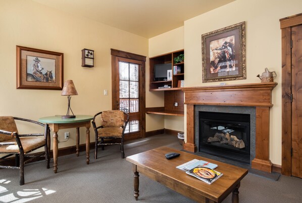 Living room and murphy bedroom