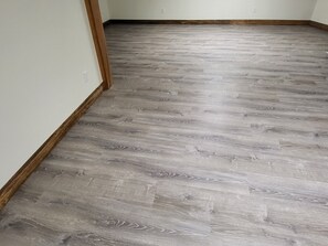 New flooring in basement 