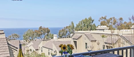 Ocean view from the bar on the balcony