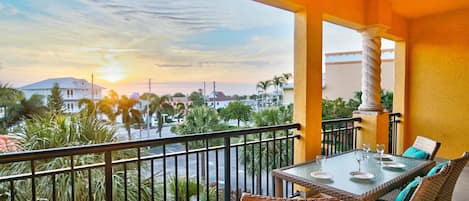 Private Balcony with view of the Gulf of Mexico