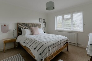 calm and spacious master bedroom