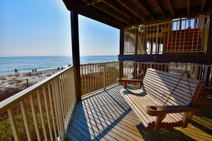 Private Deck Overlooking the Gulf