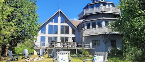 View of Hammarstrom House from the lake