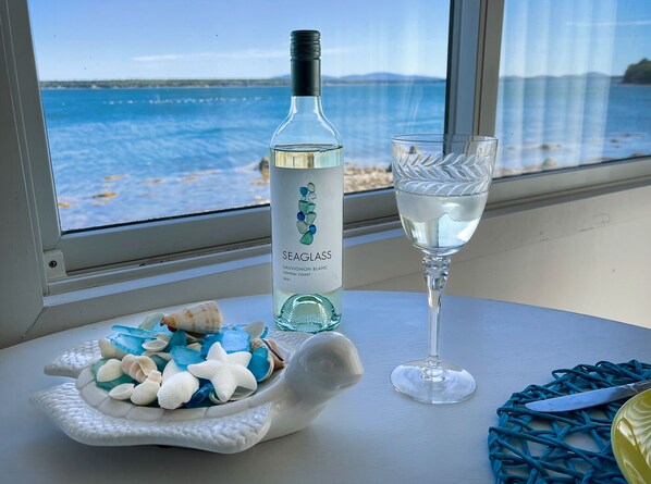 Utsikt mot havet/stranden