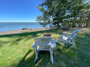 Utsikt mot havet/stranden