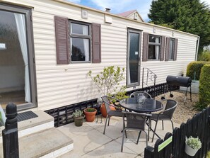 Private garden area